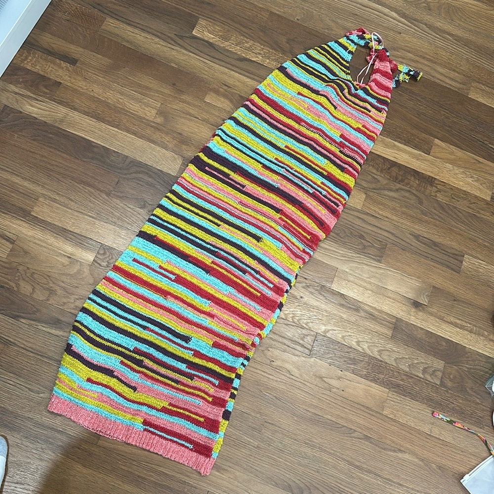 Colorful maxi dress